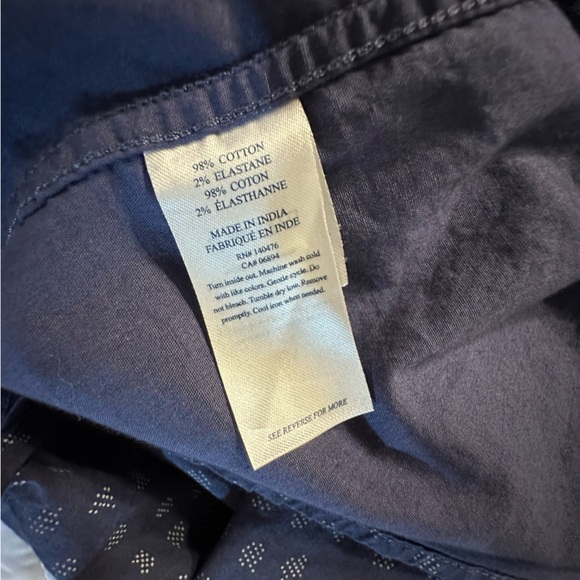 Faherty short sleeve Men’s Shirt XXL  All Over Print Blue 
(A3 - Picture 7 of 10